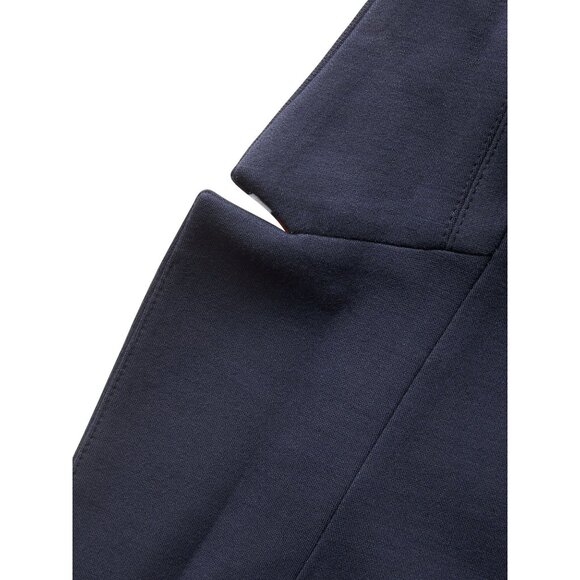 NWT Banana Republic Classic-Fit Ponte Contrast-Collar Blazer Size 4 - Picture 9 of 12